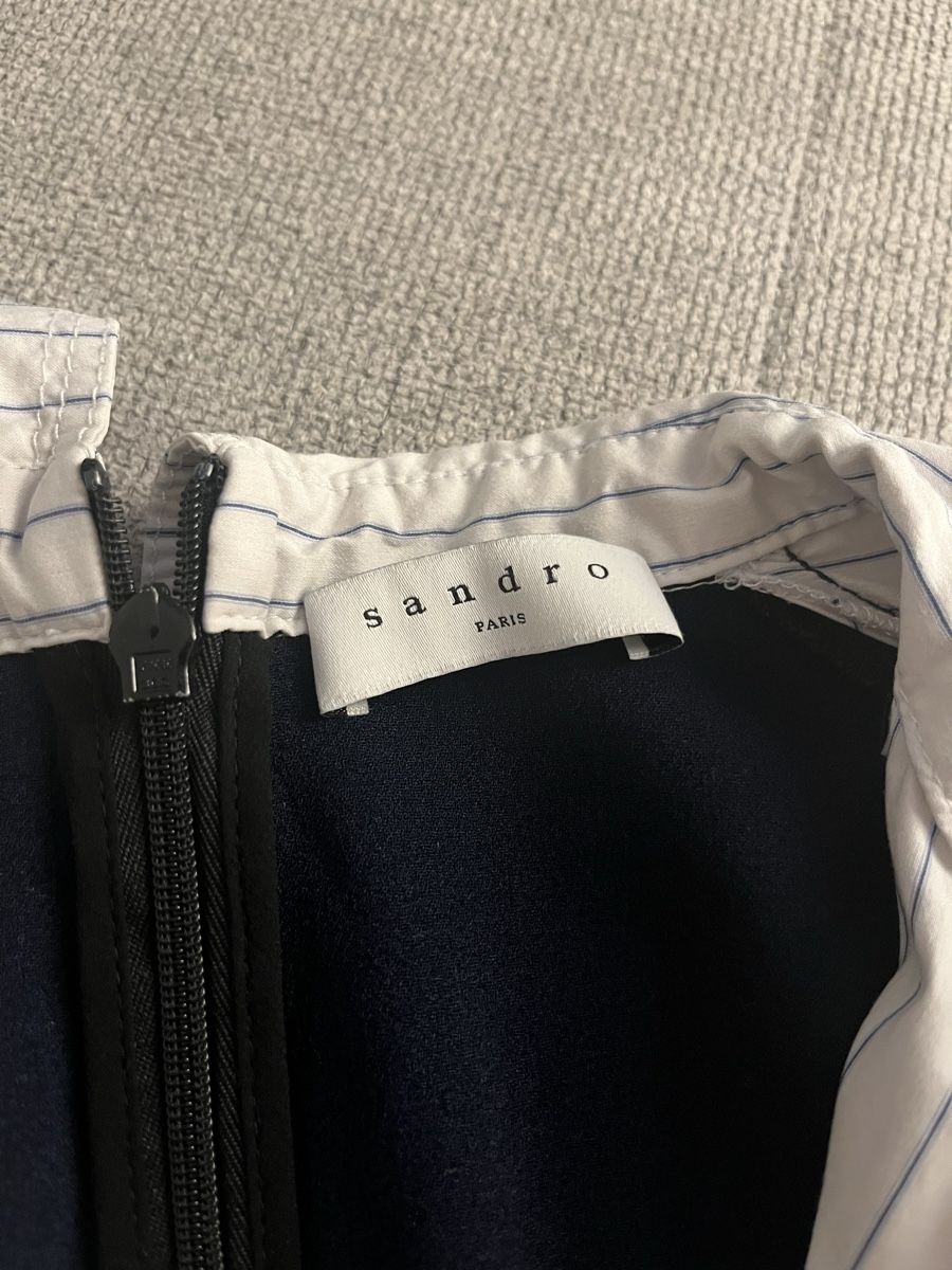 Sandro Vestiti: Robe Sandro Paris, taille 34-36, Élégante et parfaite! – Usato da Nyon venduto da ali_w2tv 1