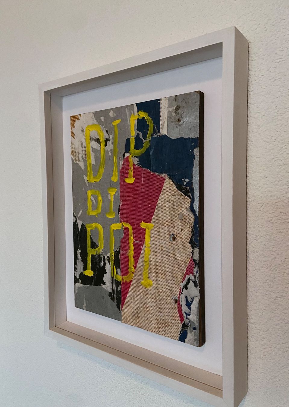 Dipinti: Mimmo Rotella Decollage Original – Usato da Winterthur venduto da ArT-78 2