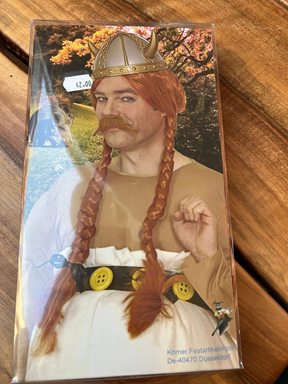 Kostüme: Perruque et casque Obélix – Gebraucht aus Athenaz (Avusy) von Drine1971 1
