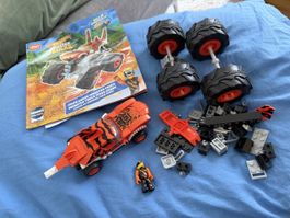 Mega construx (wie Lego) Tiger Shark HotWheels-unvollständig