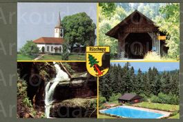 AK Rüschegg BE Rüschegg- Gambach ,4-fach-Multibild ≈ 1980
