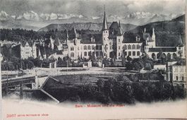 BERN  -  Museum und die Alpen