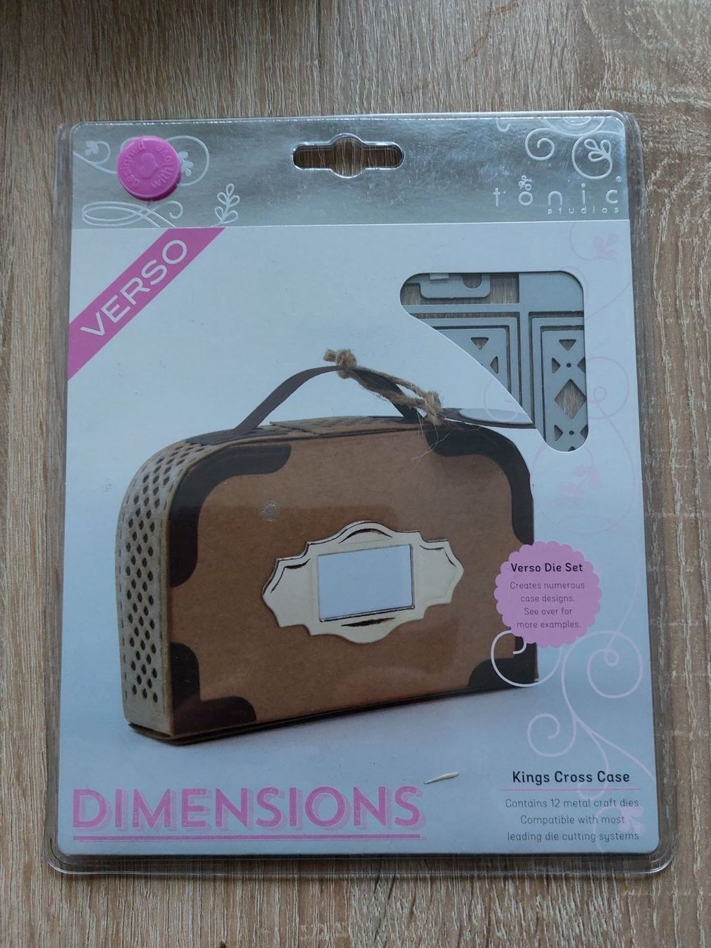 Schablonen: *** STANZSCHABLONE KOFFER *** – Neu und originalverpackt aus Amriswil von SCHLOSSGEISTLI