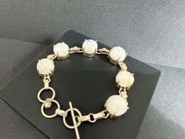 Silber Armband mit Mondstein 925