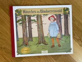 Bilderbuch Hänschen im Blaubeerenwald Elsa Beskow guter Zus