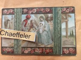 1915 Postkarte mit Tellbub Marke