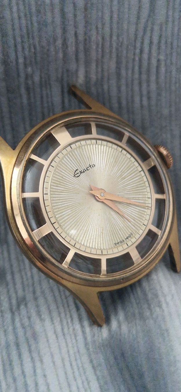 Orologi: Exacto Handaufzug Herrenuhr  – Usato da Reiden venduto da Flohmarkt-77