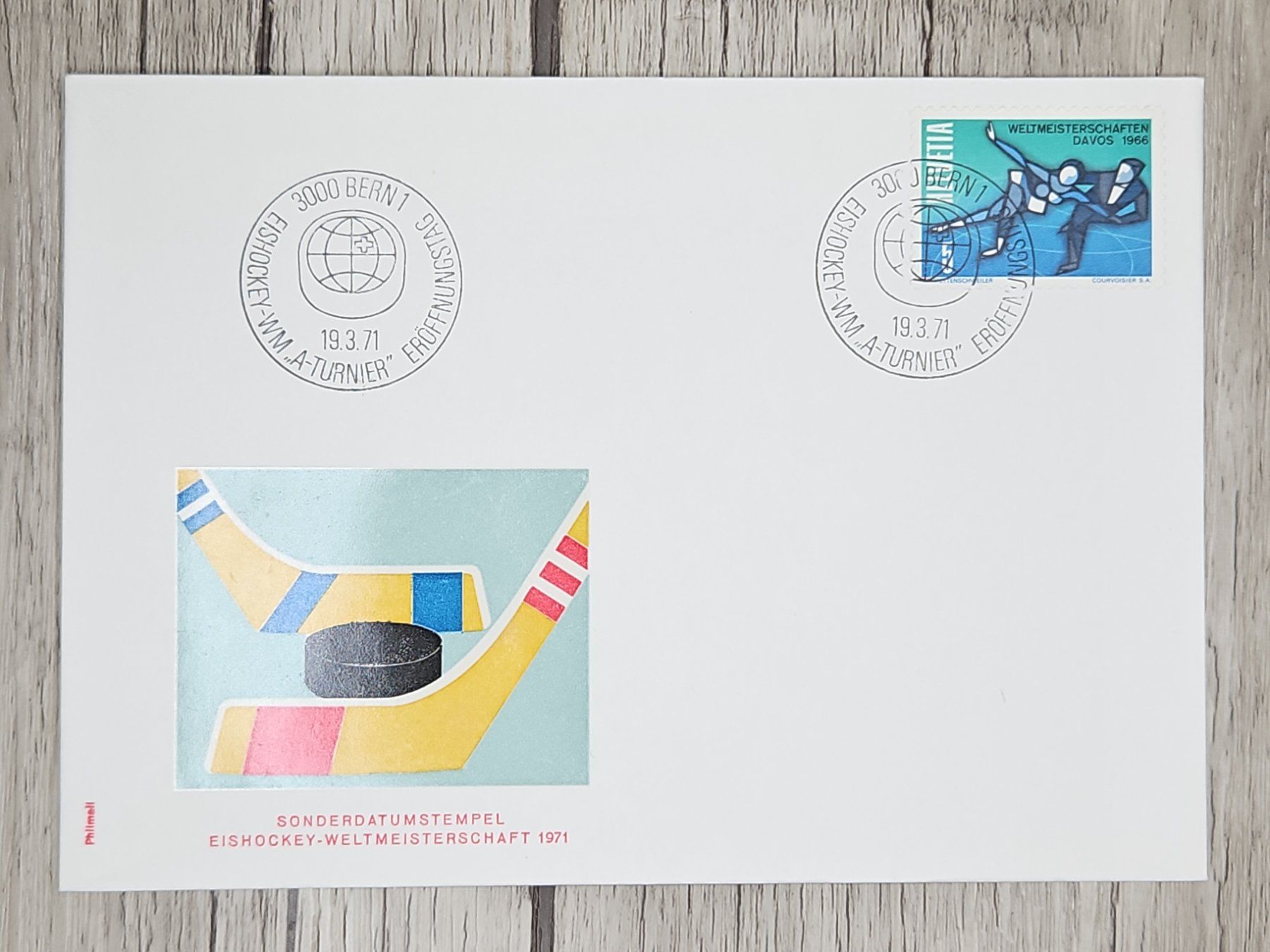 Tutti i francobolli: CL11 Enveloppe + Timbre Suisse 1971 – Usato da Cousset venduto da Patrick_Collections