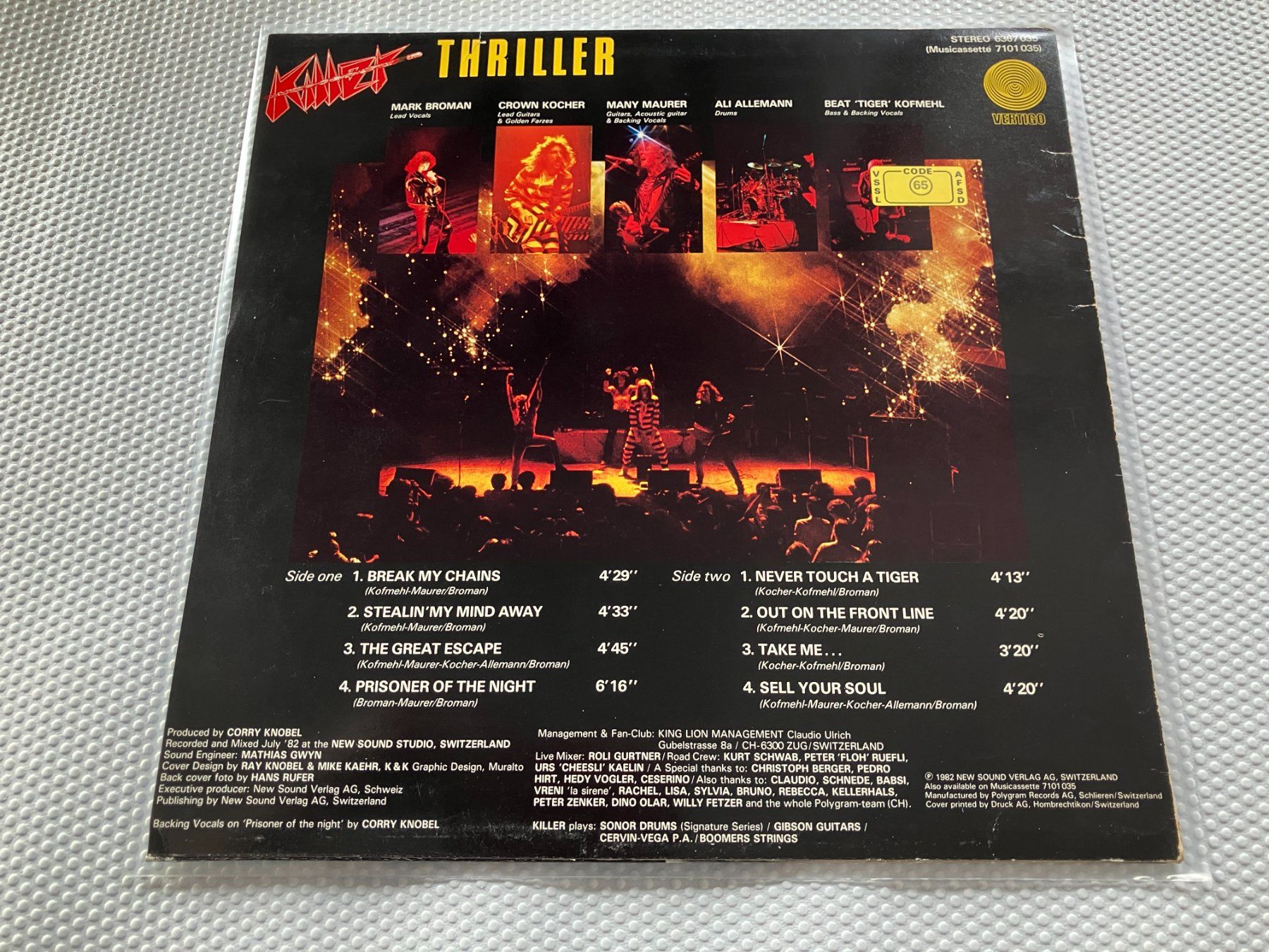 Vinyles: Killer – D'occasion à Aarwangen par Jukebox3 2
