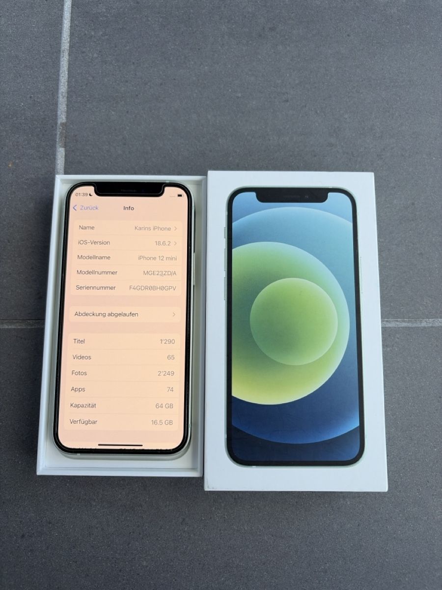 Apple Portables: Apple iPhone 12 mini – D'occasion à Wabern par rinkas