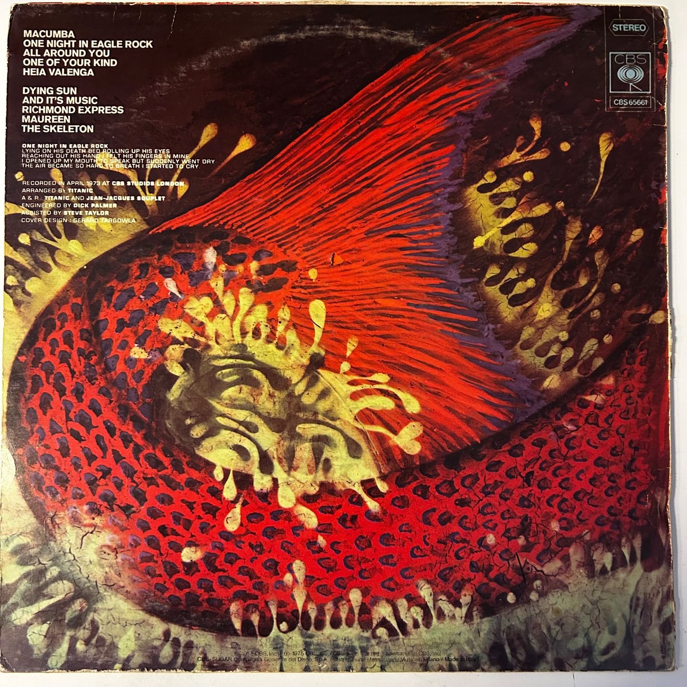 Schallplatten: Titanic - Eagle Rock, Vinyl LP 1975 CBS 65661 – Gebraucht aus Aesch BL von BernisFlomi 1