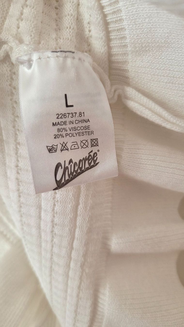 Giacche: Süsse Strickjacke weiss Sommer L 40 42 *letzte tage – Usato da Weggis venduto da Leeclipse 4