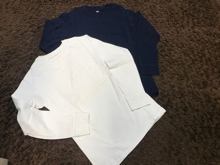 2 Langarm Shirt‘s Gr 134/140 von H&M