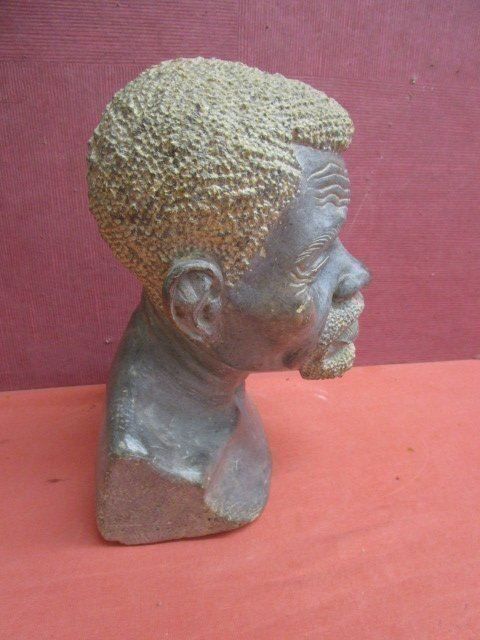 Sculture & Statue: afrikanische Skulptur - Marmor H = 31cm – Usato da Luzern venduto da Horoskop1 1