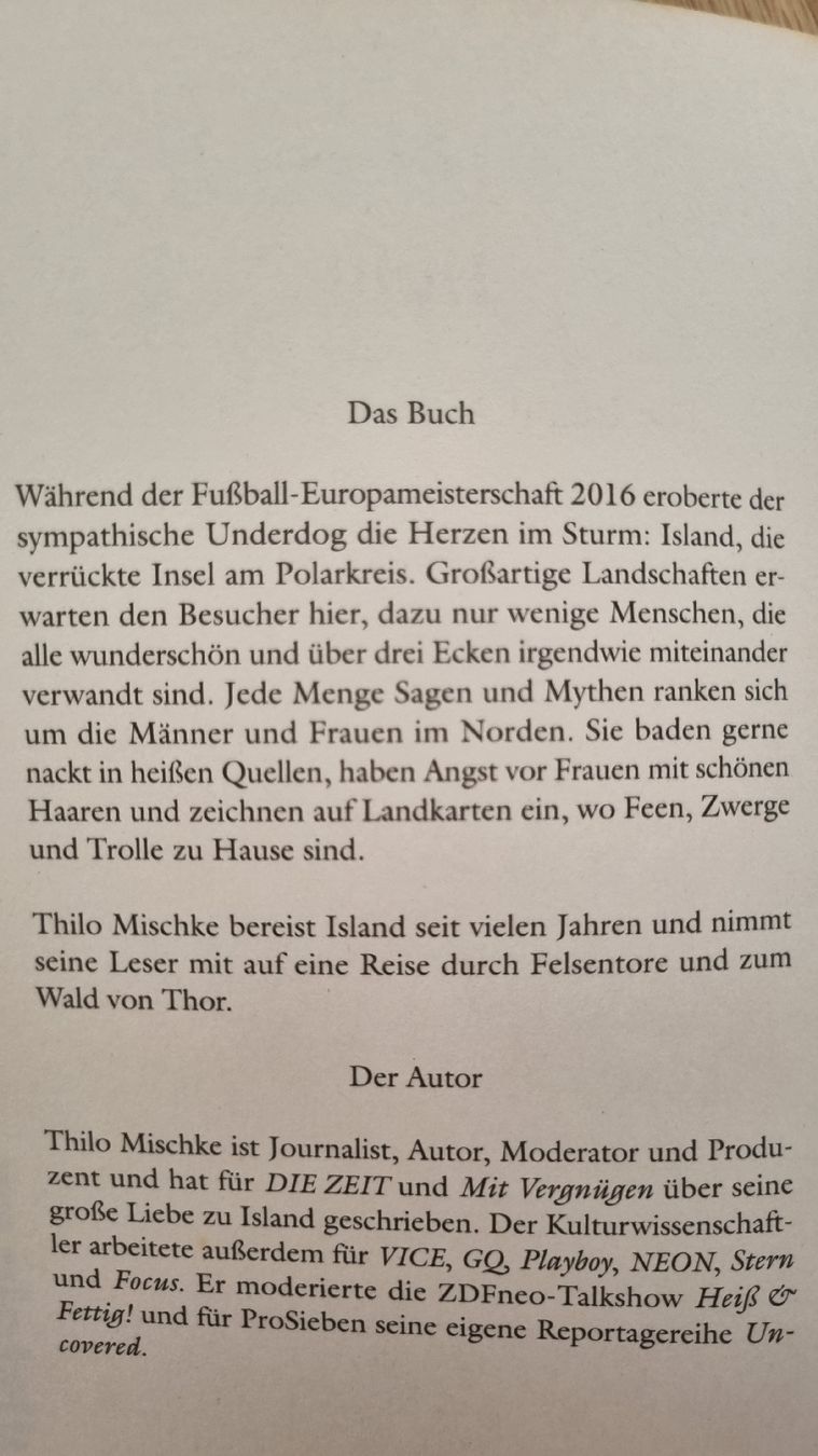 Livres: Buch "Die Isländer, die Elfen und ich" Thilo Mischke – Neuf (Voir description) à Wauwil par lin_hn8v 1
