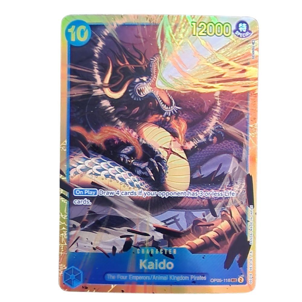 Bandai Carte collezionabili: Kaido One Piece TCG Japanese – Usato da Genève venduto da Cardtreasure