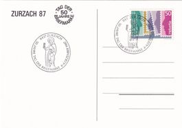 Tag der Briefmarke 1987 Zurzach 4.-6.12.1987