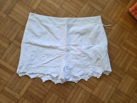 Weisse Sommer-Shorts, Grösse 46, von New Look, Top Zustand