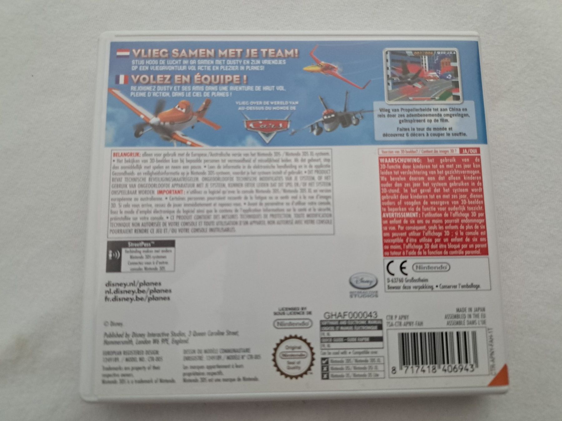 Disney Giochi: Disney Planes (FR) Nintendo 3DS – Usato da Genève venduto da eng_7ylp 1