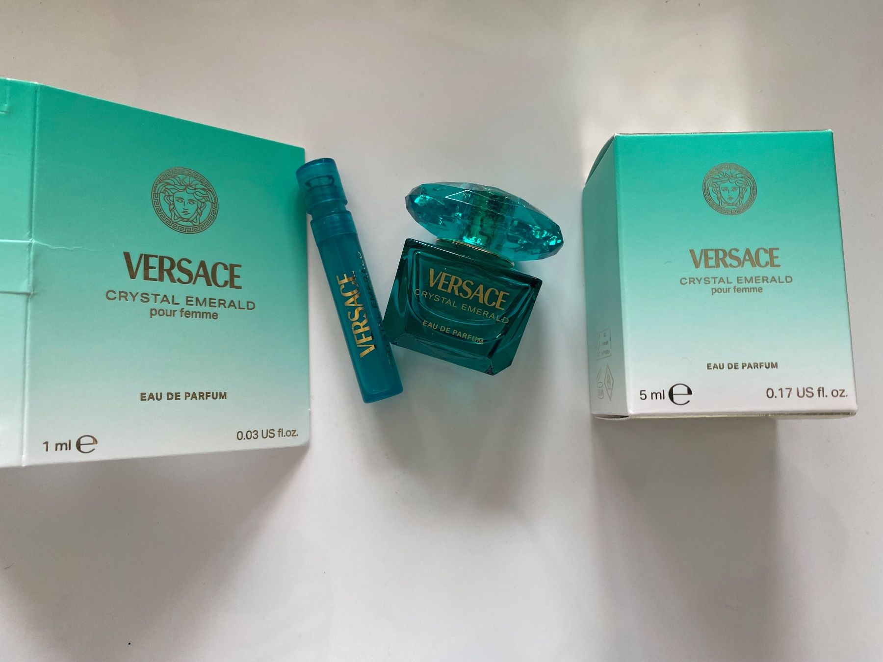 Versace Profumi & Eau de Toilette: Miniatures Versace Crystal Emerald – Nuovo e nell'imballaggio originale da Bouveret venduto da wes_7zll