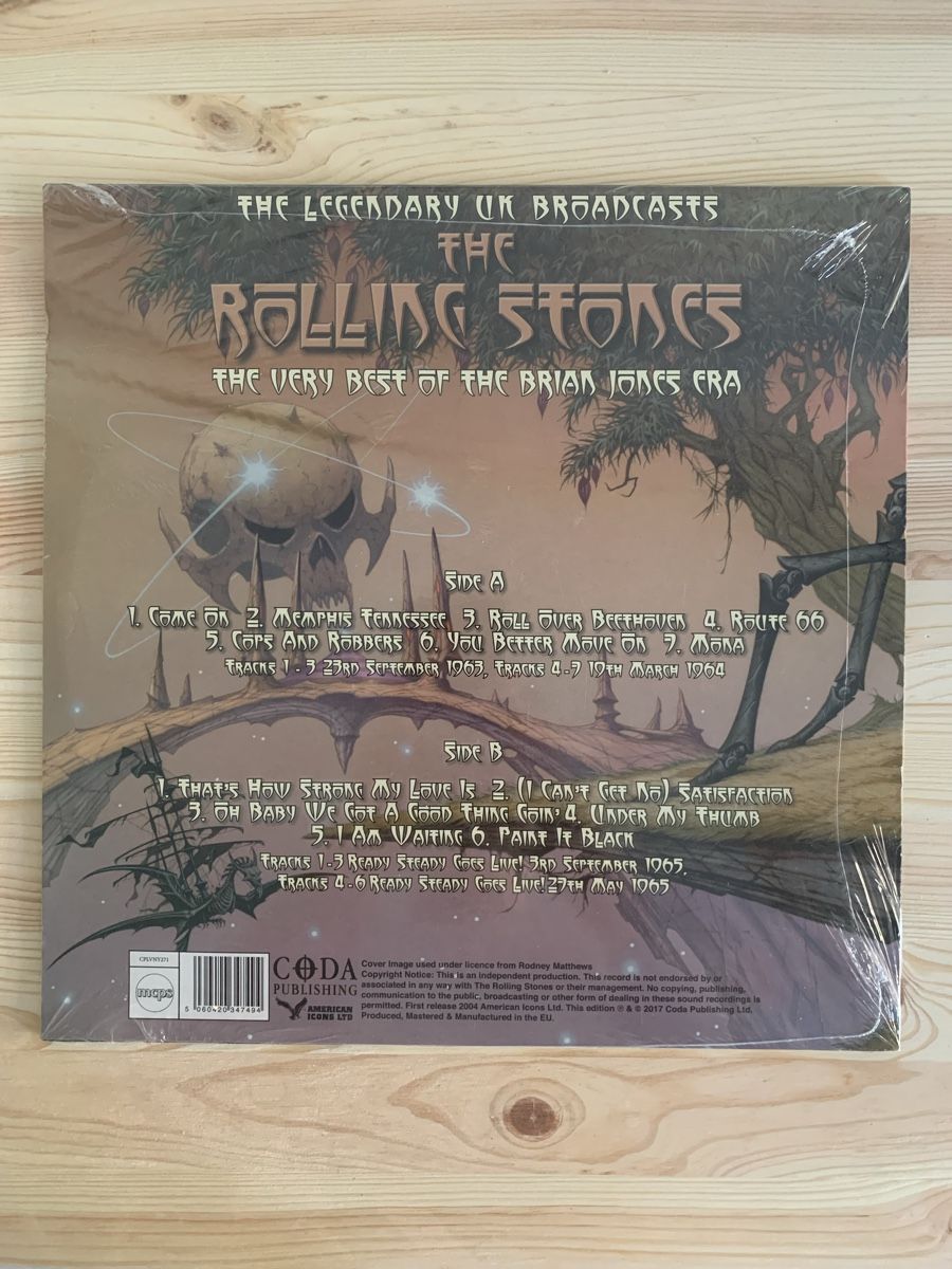Schallplatten: Rolling Stones Painted Black Clear Vinyl Limited Edition – Neu und originalverpackt aus Zürich von Leonieonie. 1