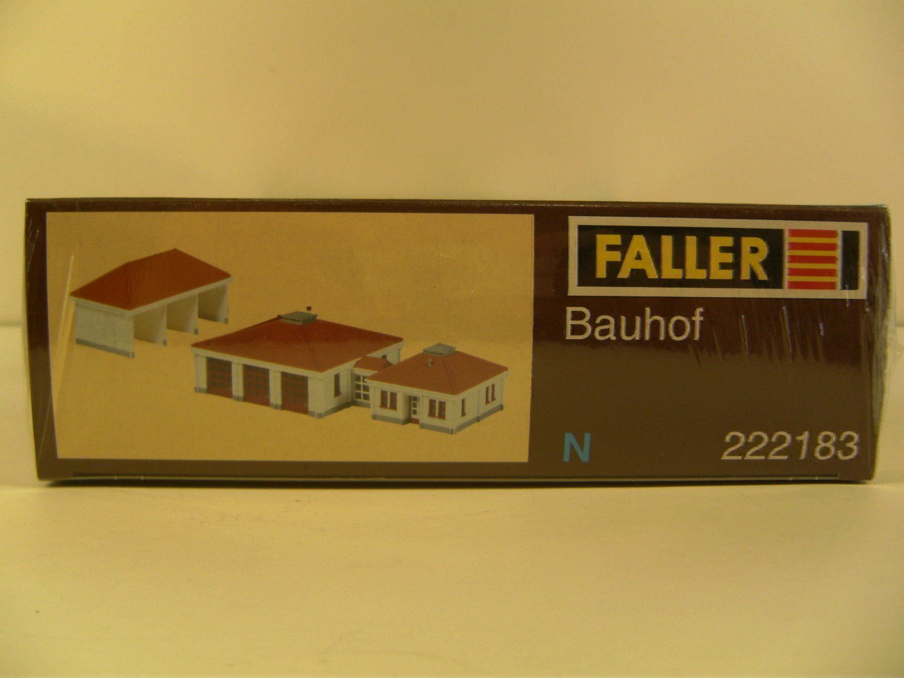 Faller Modellini di ferrovie: Faller Spur N 222183 Bauhof – Nuovo e nell'imballaggio originale da Rodersdorf venduto da Joerg11 1