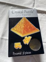 Crystal Puzzle - 3D Pyramid Jigsaw, 38 Pieces, New!