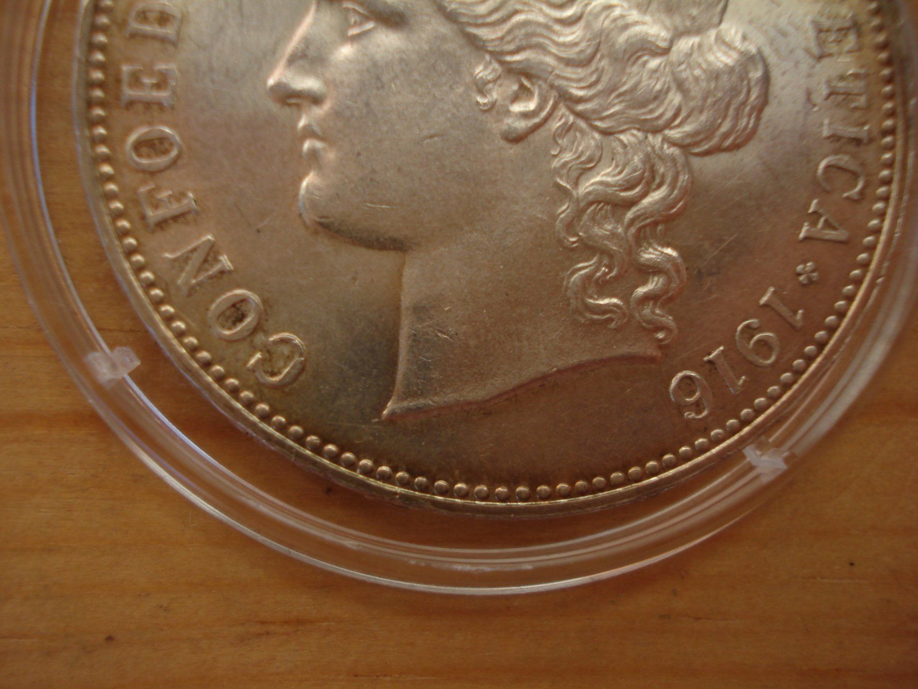 Tutti le monete: (Z) 5 Franken  1916  STGL- – Nuovo (secondo la descrizione) da Erlach venduto da Net-Coins 1