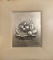 Silberreliefs von ital. Künstler und Silberschmied