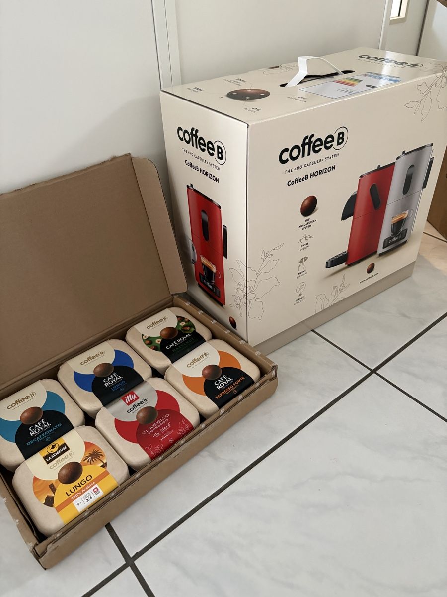 Coffee B Macchine per caffè & Macchine per espresso: CoffeeB Horizon Kaffeemaschine Grau - Originalverpackt – Nuovo e nell'imballaggio originale da Zofingen venduto da SaraMay