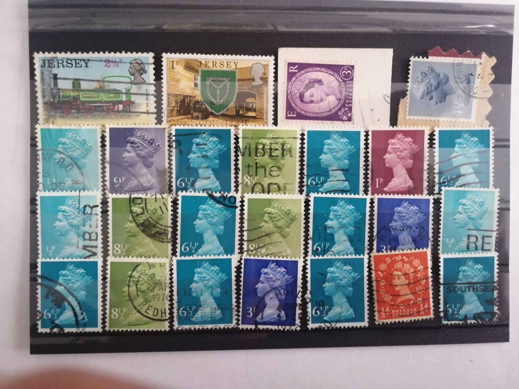 Alle Briefmarken: Briefmarken England/Irland – Gebraucht aus Hinterkappelen von 1399 1