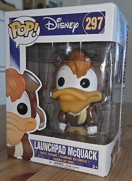 Figuren: Funko Pop - DuckTales #297 Launchpad McQuack – Gebraucht aus Lenzburg von Djroc