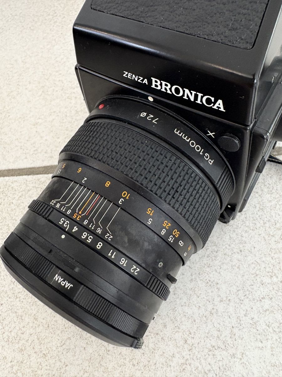 Zenza Bronica ETRS mit 50mm Objektiv | Acheter sur