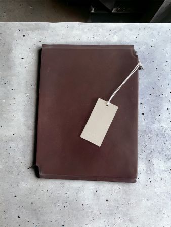 COS Leder Tasche / Clutch mit 2 Reisverschlüssen