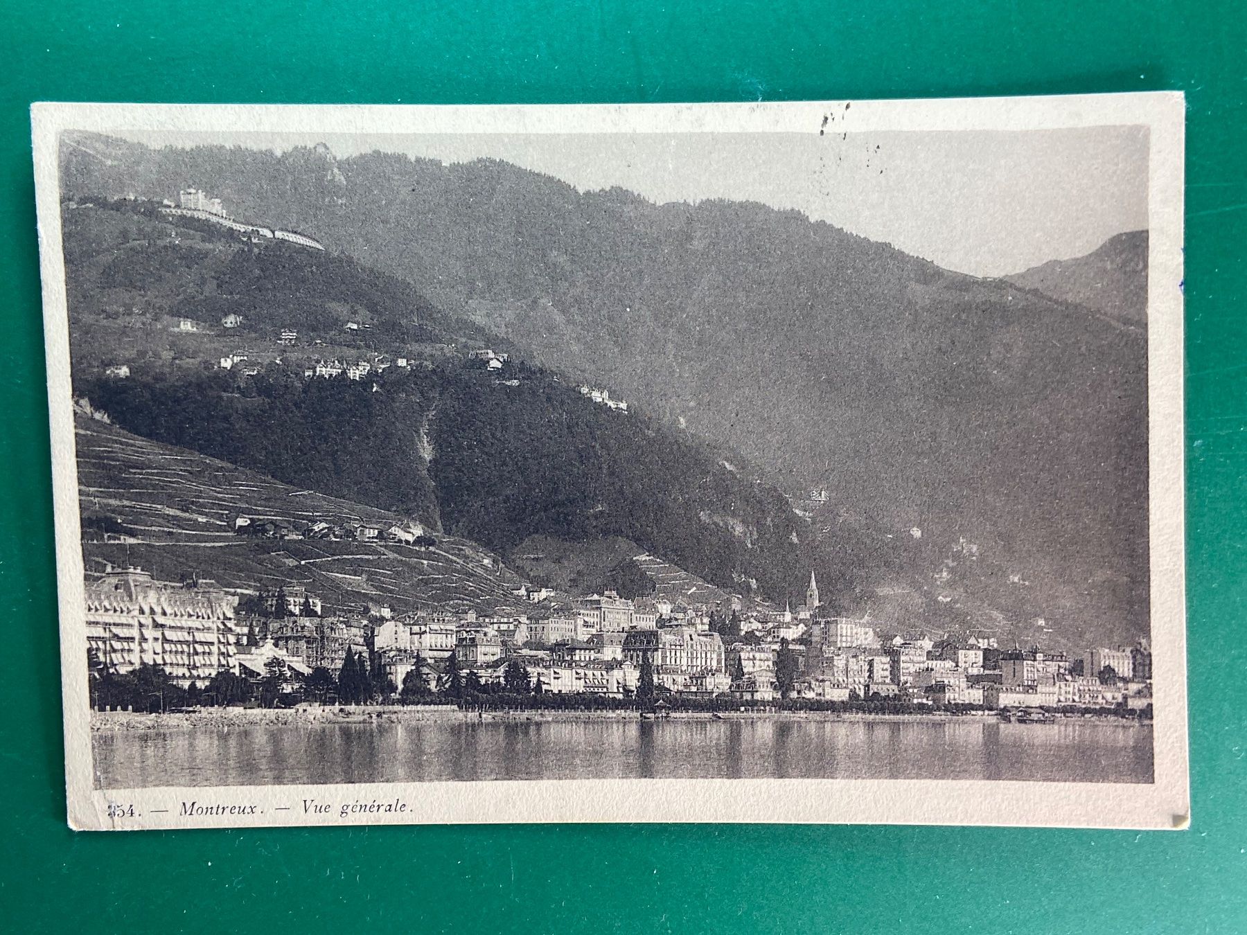 Ansichtskarten: Montreux - vue générale – Gebraucht aus Steg VS von _vinci_