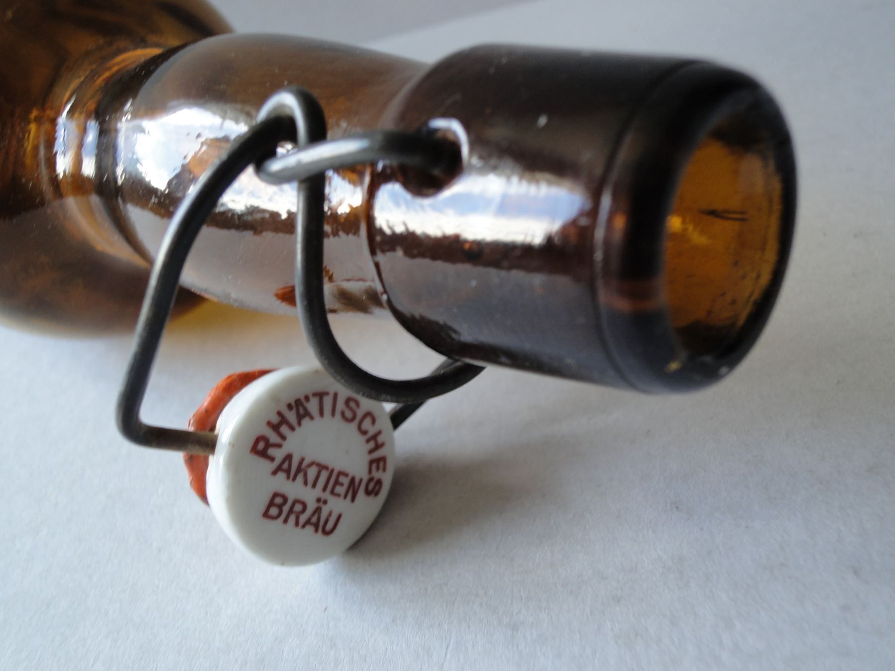 Bicchieri, Caraffe & Bottiglie: Bierflasche Rhät.Akt. Brauereien - Chur – Usato da Chur venduto da omonia 3