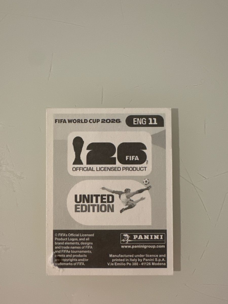 Panini Carte collezionabili: Panini 2026 Jude Bellingham ENG11 – Nuovo (secondo la descrizione) da Bern venduto da akl_sy9s 1
