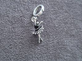 Silber Charm Ballerina +Garantie