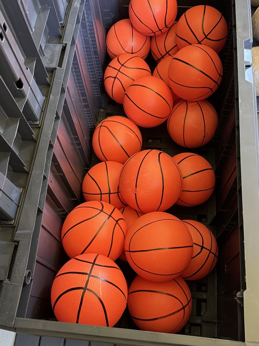 Palloni: Basketball 18cm, 20 Stück – Nuovo (secondo la descrizione) da Baar venduto da MensurS 1