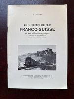 Franco Suisse Neuchatel Pontarlier Val-de-Travers 1960