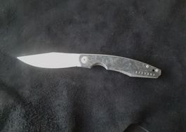 Couteau Viper Knives Voxnaes Belone fibre de carbone marbrée