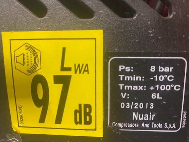 Compressori: Luftkompressor MECAFER 6 L gebraucht fast wie neu – Usato da Niederhasli venduto da Tigerproduct 7
