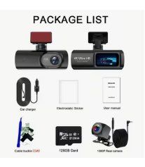 Action Cam: Dashcam UHD 4K – Nuovo (secondo la descrizione) da Gelterkinden venduto da Vabis62 8