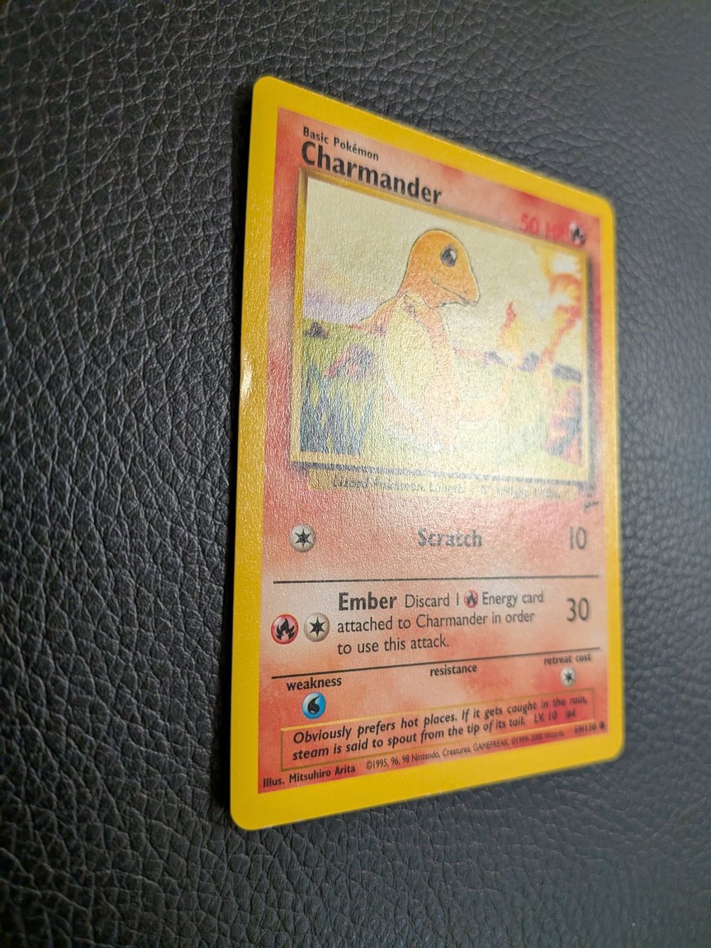 Pokémon Carte collezionabili: 2000 Base Set 2 Charmander 69/130 Ab 1 – Usato da Paradiso venduto da Pkmn10 1