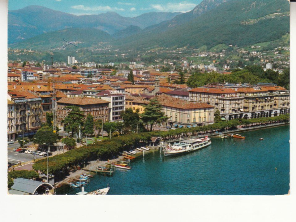 Cartoline postali: Lugano 1977 – Usato da Bürglen TG venduto da StampGraf