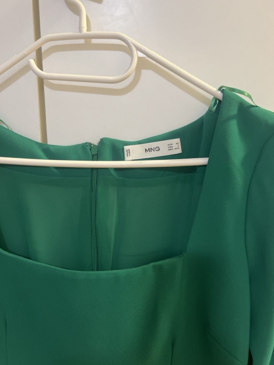 Vestiti: Kleid MNG grün – Nuovo (secondo la descrizione) da Gams venduto da kra_hj2k 1