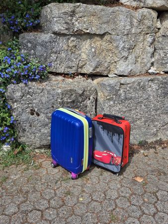 2 Kinderkoffer Reisekoffer Handgepäck Koffer Set