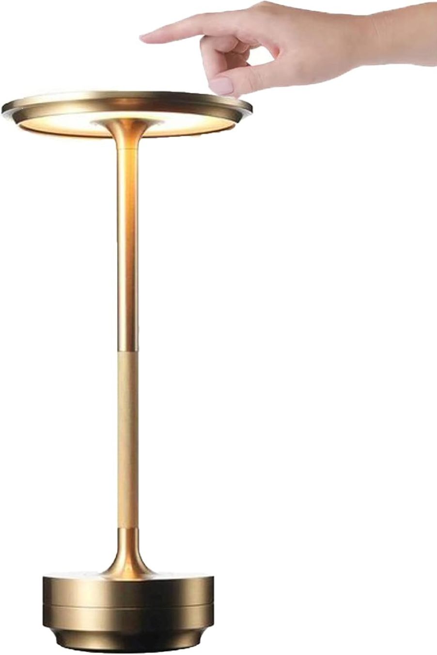 Lampade: Goldfarbe Modern LED-Tischlampe Touch Dimmbar – Nuovo e nell'imballaggio originale da Châtelaine venduto da topshop.switzerland