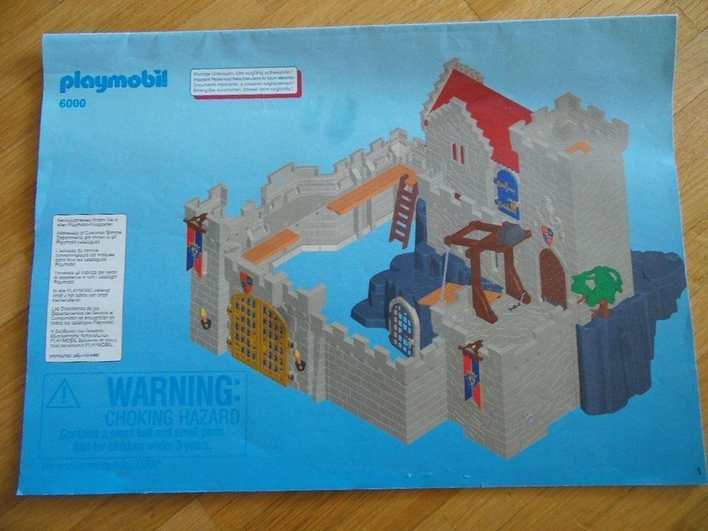 GRAND CH??TEAU FORT PLAYMOBIL 6000 (D'occasion) ?� Bernex pour CHF 80 �?? avec livraison | Acheter 