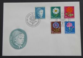 1963 - Pro Juventute - Znr. PJ 200-204 / Serie - FDC - ES